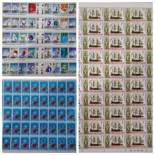 Vintage International Mint Sheets stamps #0120