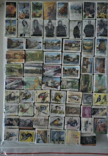 Australia Decimal Bundles 100's - 65 (Total 6500 Pieces) Stamps