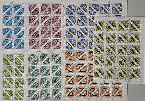 Collection of vintage Mongolia Unused Stamps