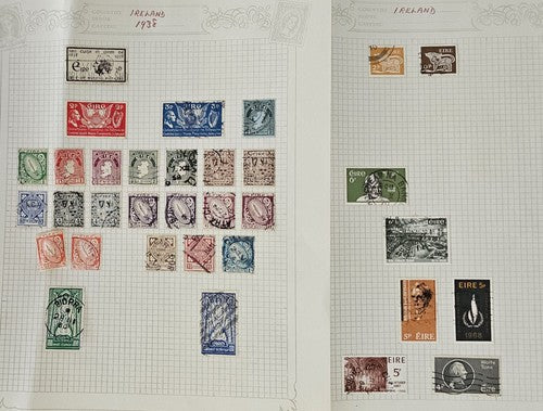 Vintage Ireland stamps #1224-2