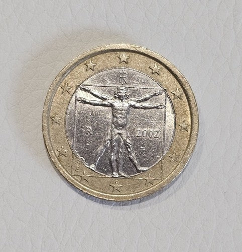 RARE VINTAGE COLLECTABLE 2002 “R” 1 EURO