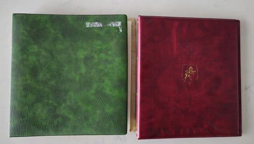 New Zealand And Scottis 48 Pages Empty With 33 Stamp Album Supplement With Album