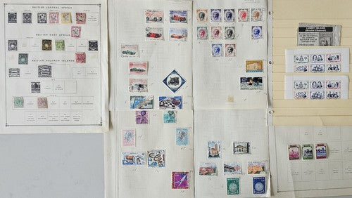 Vintage Mix International stamps #1224-4
