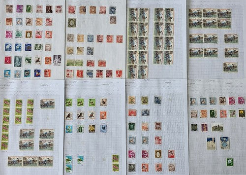 Vintage Japan stamps #1224-5
