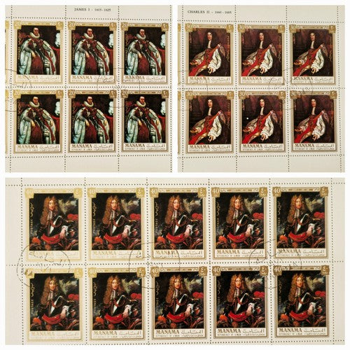 8 Sheets Of International stamps #0113
