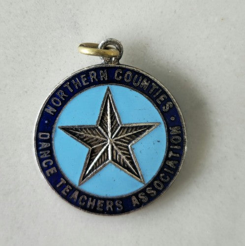 Enameled Vintage Medallions #1217
