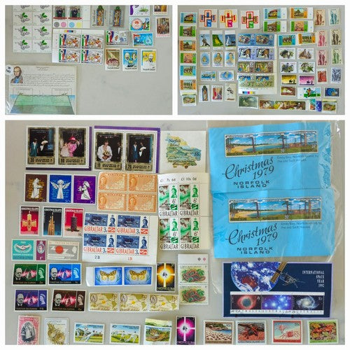 Collection of Vintage Mint International stamps #0118