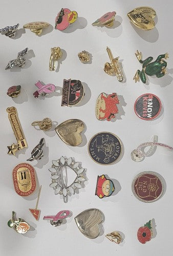 Job Lot 30 Assorted Lapel & Pin Badges Inc Charities, Advertising, etc