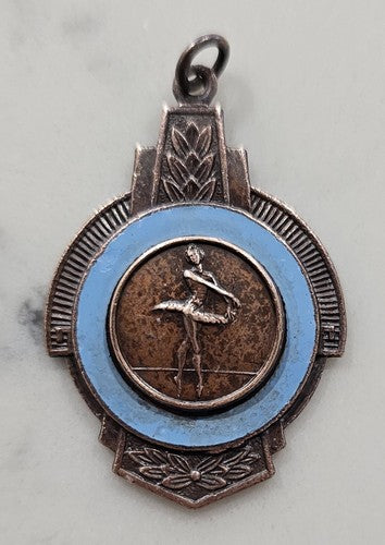 Vintage United Kingdom Dance Medallion #0123