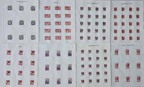 Vintage Australia 1953-1958 stamps #1224-2