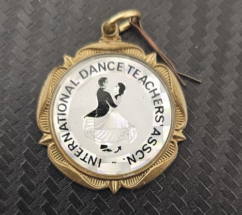Antique Vintage International Dance Teachers ASSCN Medallion