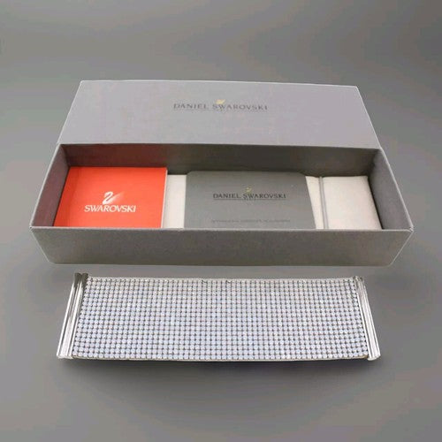 Daniel Swarovski Crystal Strap Bracelet Boxed Signed Branded