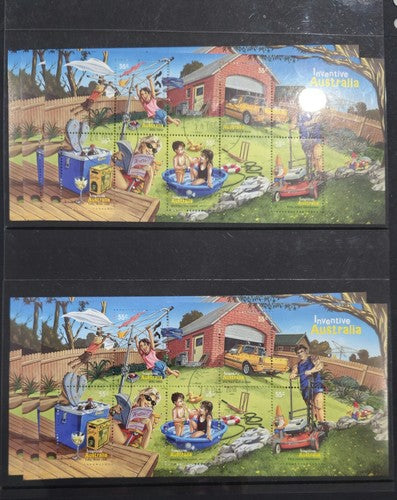 6 Sheets Of Australia stamps. #1225