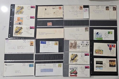 Collection of 35xFirst Day Cover Stamp Collection #1206