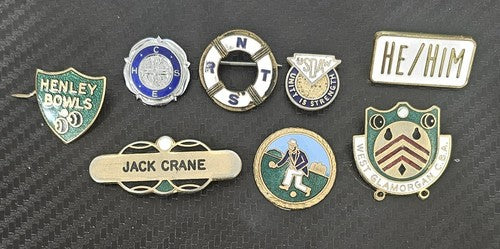Collection of Different 8 PC's Badge