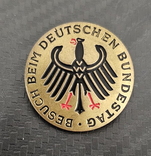 Germany Besuch Beim Deutsche Bundestag Badge