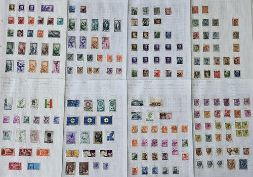 Vintage Italy stamps #1224-5