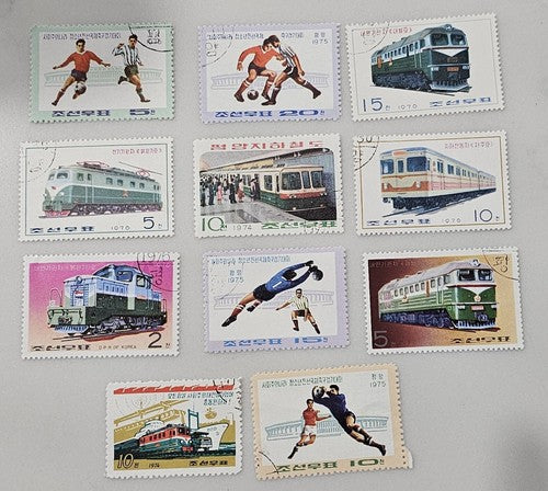 Collection of Korea Stamps