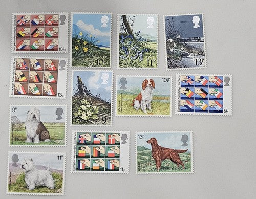 Collection of England Stamps