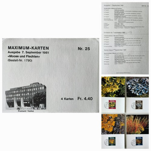 Maximumkarten Nr. 25 - Ausgabe 7. September 1981