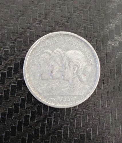 VIETNAM VIET NAM 1953 ALUMINUM COIN 10 SU TWENTY XU