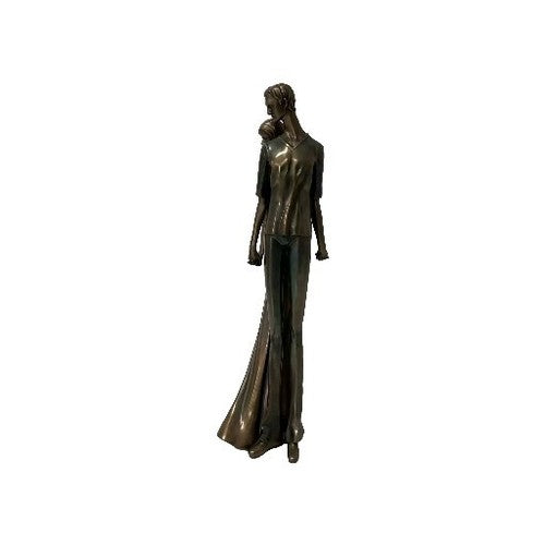 Veronese Cast Bronze Couple Holding Hands Statue 39cm Tall CHIPPED