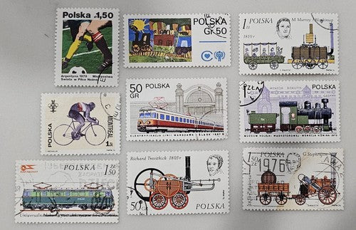Collection of POLSKA Stamps