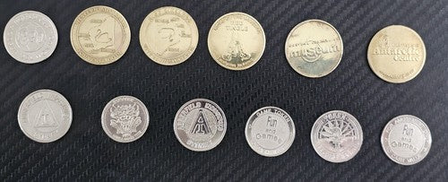 international Tokens x 18