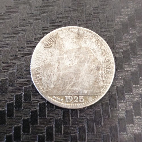 1925 French Indo China PIASTRE TITRE 0 680 POIDS