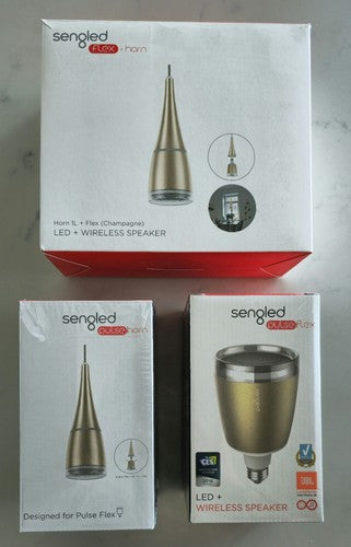Sengled Flex+Horn LED+Wireless Bulb JBL speaker Gold Colour-Model CO2-BR30EAE27