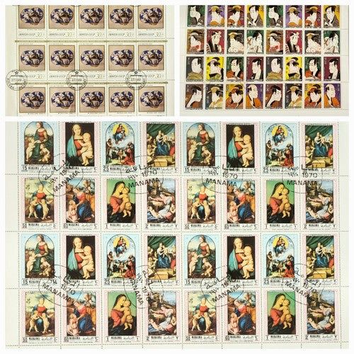 Sheets Of International stamps #0113
