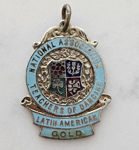 Vintage United Kingdom Dance Medallion #0203