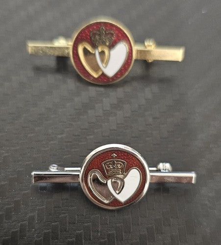 Assorted Enamel Pin Badges Blood Donors Siver And Silver Gilt x2