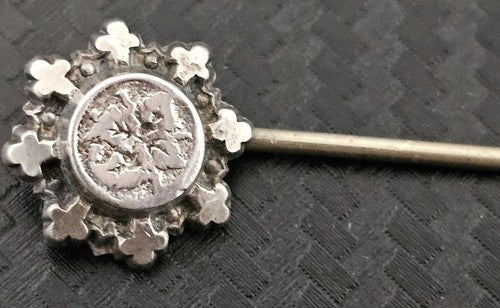 Vintage silver Pin Badge