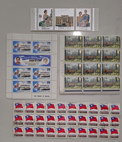 5 Sheets Vintage International  Stamp #1211