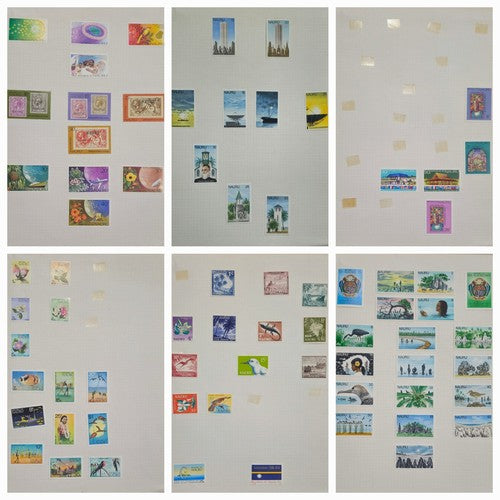Vintage Collection Of Nauru Stamps #0127