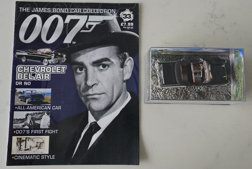 James Bond Die Cast Car Collection Scale 1:43 Including magazines-#33 Chevrole