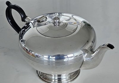Vintage Crusader Plate E.P.N.S. A1 Art Deco Teapot Hard Soldered
