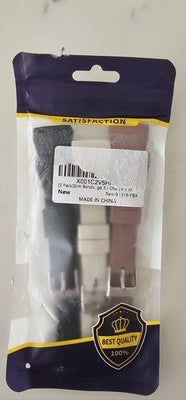 3-Pack Slim Replacement Bands for Fitbit Charge 3 / Charge 3 SE - Multi-Color