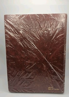 Made in W. Germany 32 Pages Double Side Stamp Album 10 Strips/Page - New