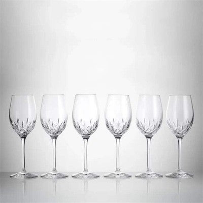 Waterford Lismore Essence Crystal Goblet Set of 6 – Brand New, RRP AUD $1,019