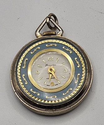 Vintage Princeton Swiss Made Antimagnetic Pendant Watch For Parts/Repair Silver?