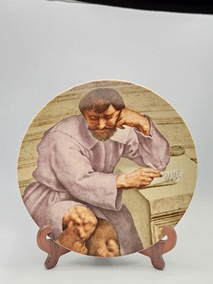 1982 Raphael "Portrait of Michelangelo" Commemorative Collector Plate