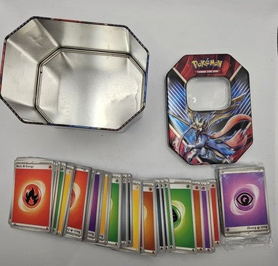 Geniune 460g Pokémon Trading Card Game Energy Card Lot Tin