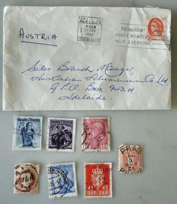 Vintage Collection of Postage Stamps From Austria #0420