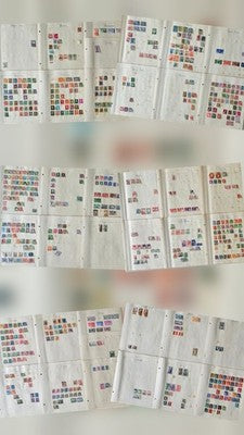 Vintage Valuable 48 Pages Australia And International Stamps