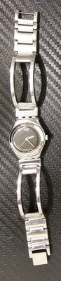 Swatch Irony Women's Stainless Steel Quartz Watch – Designer – Working