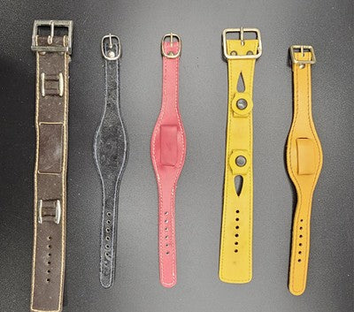 Set Of 5 Vogue Canada Multicolor Genuine Leather Bracelet