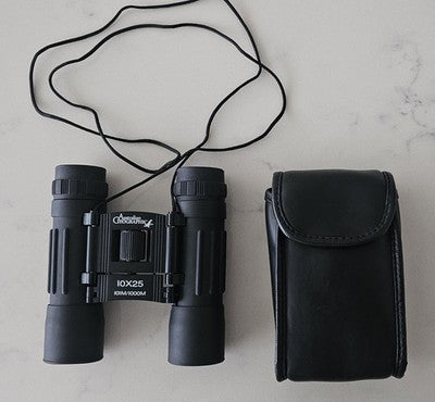 Australian Geographic 10x25 Compact Binoculars with Case 101M/1000M