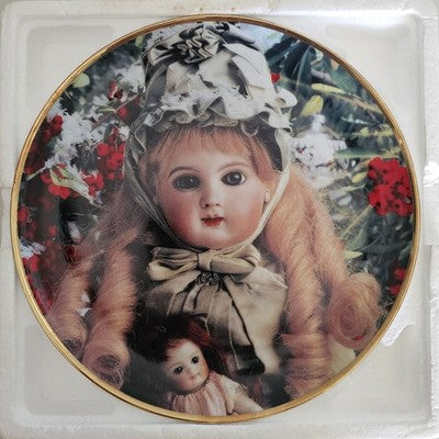 Portrait of Celeste Fine Porcelain Collector Plate - Hanau Doll Museum - Frankl